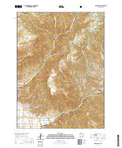 Browns Hole 2020 topographic map thumbnail