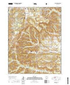 Bryce Point 2020 topographic map thumbnail
