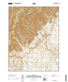Bryson Canyon 2020 topographic map thumbnail
