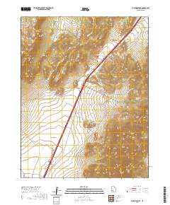 Buckhorn Flat 2020 topographic map thumbnail