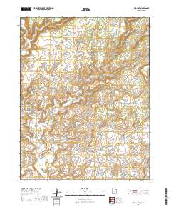 Bug Canyon 2020 topographic map thumbnail