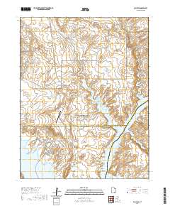 Bullfrog 2020 topographic map thumbnail
