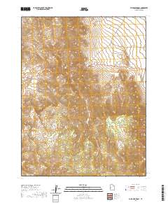 Bullgrass Knoll 2020 topographic map thumbnail