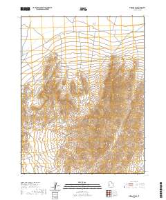 Burbank Pass 2020 topographic map thumbnail