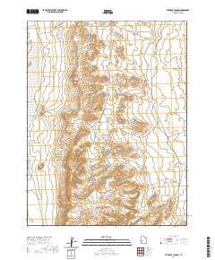 Burnout Canyon 2020 topographic map thumbnail