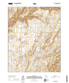 Burnt Spring 2020 topographic map thumbnail