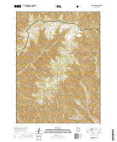 Bybee Knoll 2020 topographic map thumbnail