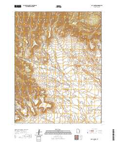 Calf Canyon 2020 topographic map thumbnail