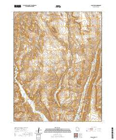 Calico Peak 2020 topographic map thumbnail