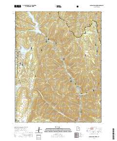 Candland Mountain 2020 topographic map thumbnail