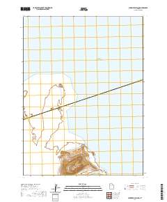 Carrington Island 2020 topographic map preview