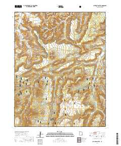 Cathedral Butte 2020 topographic map thumbnail
