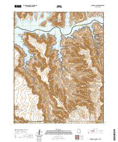 Cathedral Canyon 2020 topographic map thumbnail