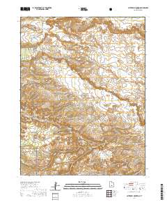 Cathedral Mountain 2020 topographic map thumbnail