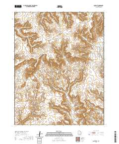 Cave Flat 2020 topographic map thumbnail
