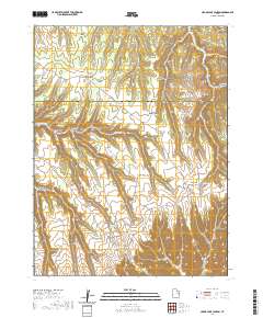 Cedar Camp Canyon 2020 topographic map thumbnail