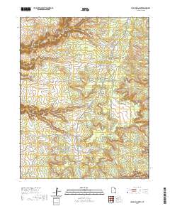 Cedar Mesa North 2020 topographic map thumbnail
