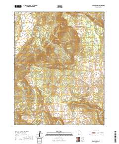 Cedar Mountain 2020 topographic map thumbnail