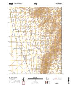 Cedar Pass 2020 topographic map thumbnail
