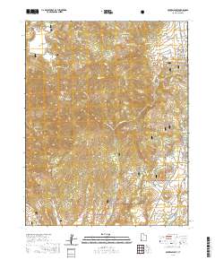 Central West 2020 topographic map thumbnail