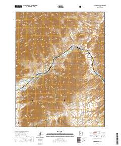Champlin Peak 2020 topographic map thumbnail