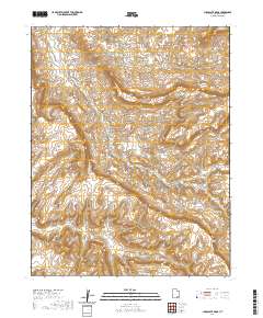 Chocolate Drop 2020 topographic map thumbnail