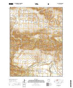 Clay Basin 2020 topographic map thumbnail