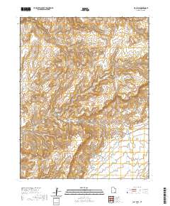 Clay Hills 2020 topographic map thumbnail