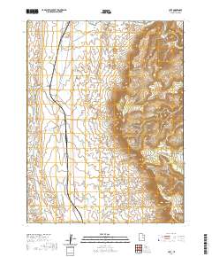 Cliff 2020 topographic map thumbnail
