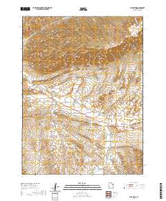 Cliff Ridge 2020 topographic map thumbnail