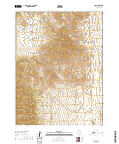 Clifton 2020 topographic map thumbnail