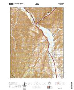 Coalville 2020 topographic map thumbnail