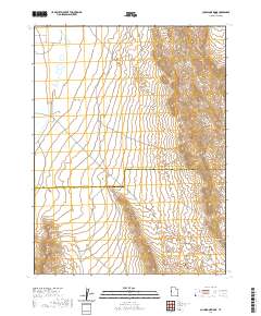 Cockscomb Ridge 2020 topographic map thumbnail