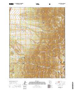 Coffee Peak 2020 topographic map thumbnail