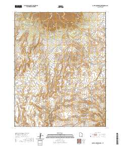 Copper Creek Benches 2020 topographic map thumbnail