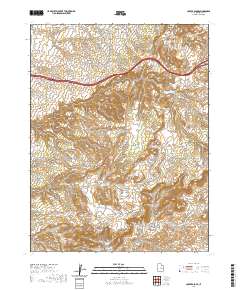 Copper Globe 2020 topographic map thumbnail