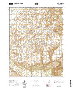 Cow Flats 2020 topographic map thumbnail