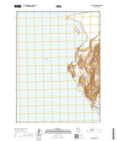 Coyote Point 2020 topographic map thumbnail