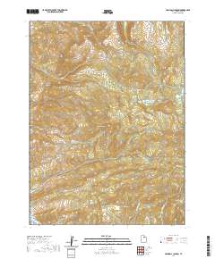 Crandall Canyon 2020 topographic map thumbnail