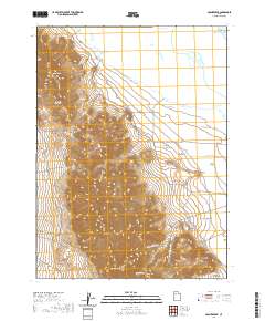 Craner Peak 2020 topographic map thumbnail