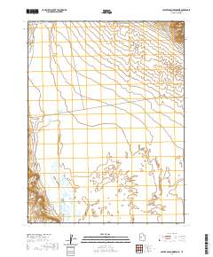 Crater Bench Reservoir 2020 topographic map thumbnail