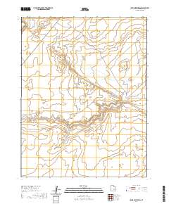 Crows Nest Spring 2020 topographic map thumbnail