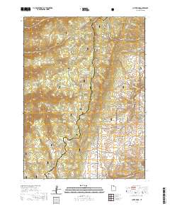 Curtis Ridge 2020 topographic map thumbnail
