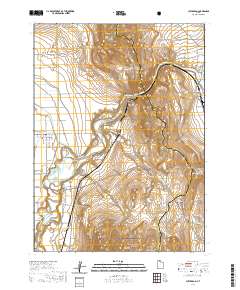 Cutler Dam 2020 topographic map thumbnail