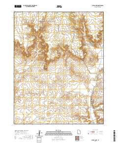 Cutler Point 2020 topographic map thumbnail