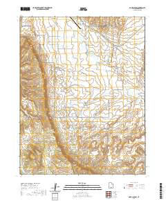 Dave Canyon 2020 topographic map thumbnail