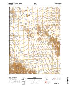 Davis Knolls 2020 topographic map thumbnail