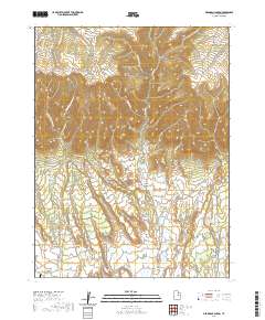Deadman Canyon 2020 topographic map thumbnail