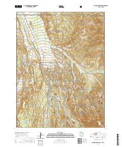 Deadman Mountain 2020 topographic map thumbnail