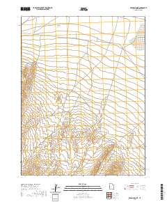 Deadman Point 2020 topographic map thumbnail